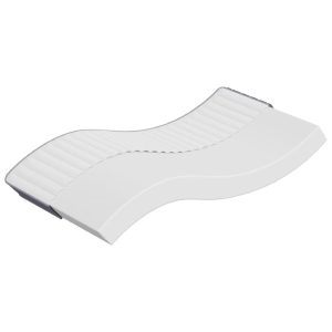 Materac Biały 120 x 200 cm Pianka vidaXL 414431 Materac Biały 120 x 200 cm Pianka vidaXL 414431