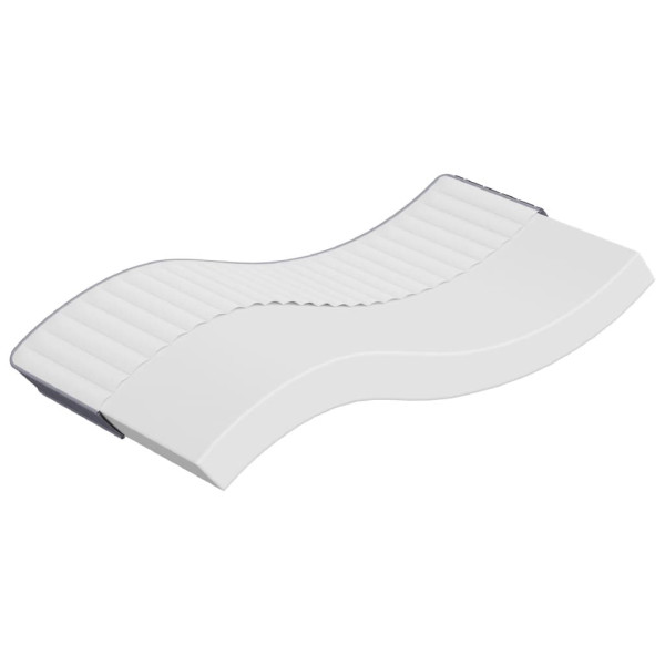 Materac Biały 120 x 200 cm Pianka vidaXL 414431
