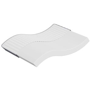 Materac Biały 140 x 190 cm Pianka vidaXL 414580