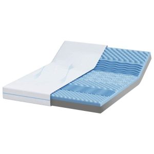 Materac Biały 160 x 200 cm Pianka 855384 Materac Biały 160 x 200 cm Pianka 855384