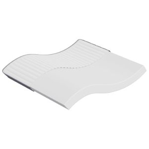 Materac Biały 180 x 200 cm Pianka vidaXL 414479
