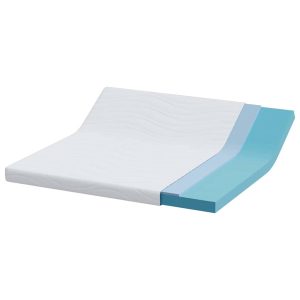 Materac Biały 200 x 200 cm Pianka 855639