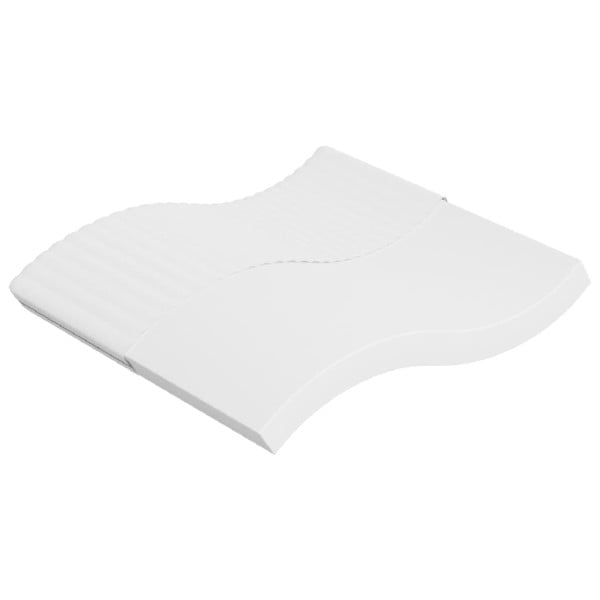 Materac Biały 200 x 200 cm Pianka vidaXL 414551