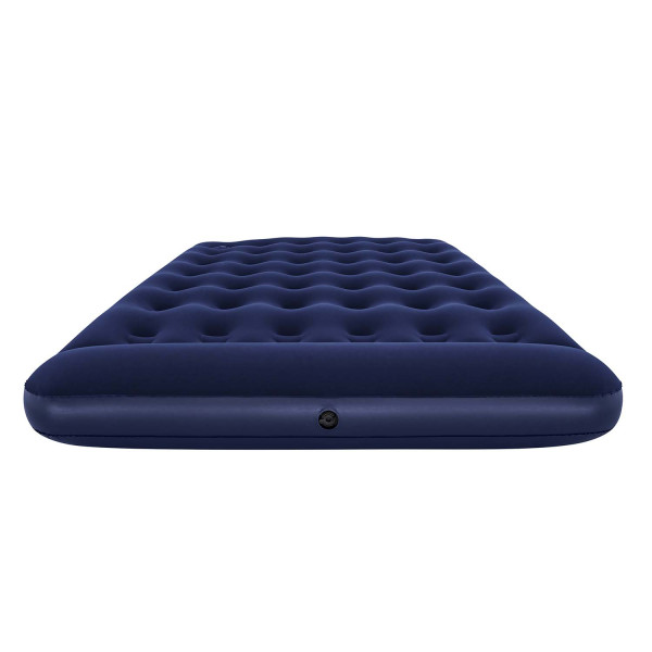 Materac dmuchany Bestway wbudowana pompka nożna dwuosobowy 203x152x28 cm 752922