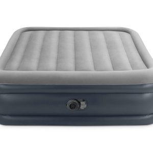 Materac dmuchany Intex dwuosobowy z wbudowaną pompką 203x152x42 cm 752930 Materac dmuchany Intex dwuosobowy z wbudowaną pompką 203x152x42 cm 752930