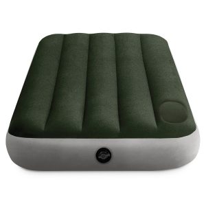 Materac dmuchany Intex jednoosobowy z wbudowaną pompką 191x76x25 cm 752918 Materac dmuchany Intex jednoosobowy z wbudowaną pompką 191x76x25 cm 752918