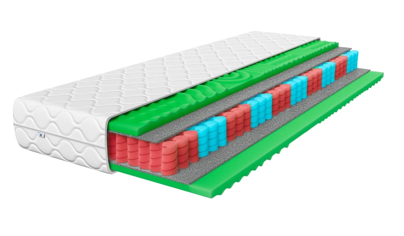 Materac kieszeniowy 120x200 HyperElastic H3 masujący 21 cm dwustronny 275143