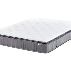 Materac kieszeniowy 160 x 200 cm średnio twardy 7-strefowy 410837