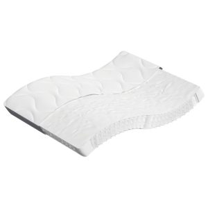 Materac kieszeniowy Biały 140 x 200 cm Pianka vidaXL 414591 Materac kieszeniowy Biały 140 x 200 cm Pianka vidaXL 414591