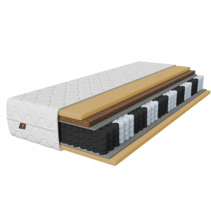 Materac kieszeniowy KOKOSO PREMIUM 90×200 wysokość 26 cm H5/H4 892500 Materac kieszeniowy KOKOSO PREMIUM 90×200 wysokość 26 cm H5/H4 892500