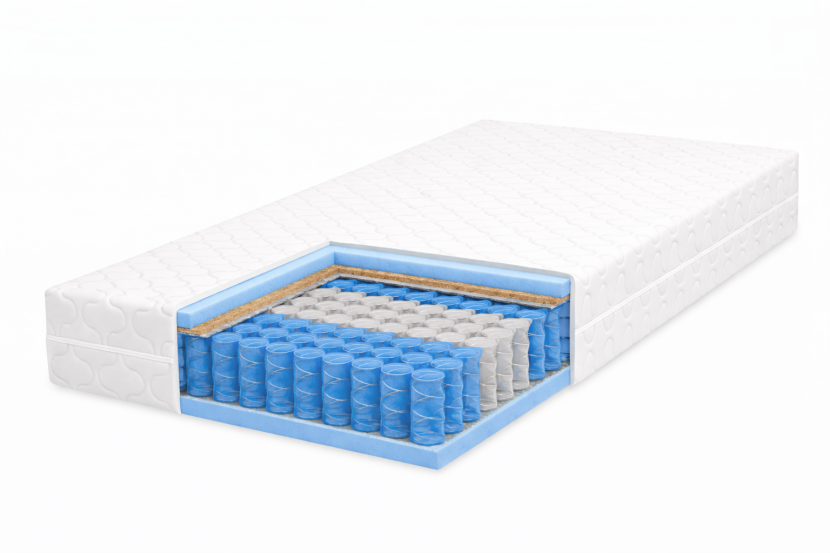 Materac kieszeniowy LUX POCKET kokos 7 stref H2/H3 180x200 HIT 969870