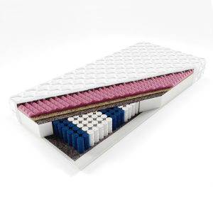 Materac Madagaskar 120×200 pianka profilowana, kokos 265582