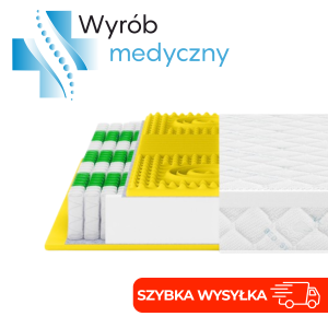 Materac medyczny sprężynowy z pianką HR MEDIRO VITA ACTIV 899795 Materac medyczny sprężynowy z pianką HR MEDIRO VITA ACTIV 899795