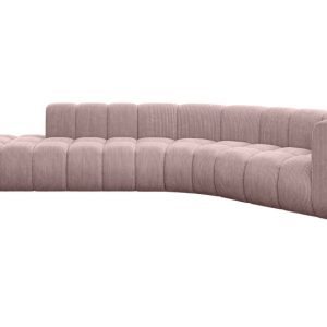 Narożnik prawostronny modułowy Tilmo-L1 – 399x194x70 cm Różowy 758454 Narożnik prawostronny modułowy Tilmo-L1 – 399x194x70 cm Różowy 758454