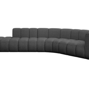 Narożnik prawostronny modułowy Tilmo-L1 – 399x194x70 cm Szary 758440 Narożnik prawostronny modułowy Tilmo-L1 – 399x194x70 cm Szary 758440