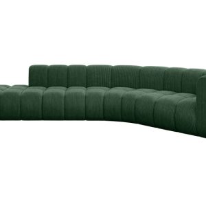 Narożnik prawostronny modułowy Tilmo-L1 – 399x194x70 cm Zielony 758166 Narożnik prawostronny modułowy Tilmo-L1 – 399x194x70 cm Zielony 758166