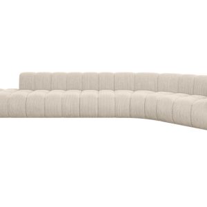 Narożnik prawostronny modułowy Tilmo-L2 – 490x194x70 cm Beżowy 758169