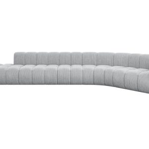 Narożnik prawostronny modułowy Tilmo-L2 – 490x194x70 cm Szary 758661 Narożnik prawostronny modułowy Tilmo-L2 – 490x194x70 cm Szary 758661
