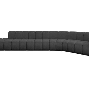 Narożnik prawostronny modułowy Tilmo-L2 – 490x194x70 cm Szary 758186 Narożnik prawostronny modułowy Tilmo-L2 – 490x194x70 cm Szary 758186