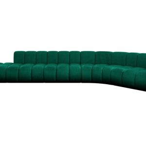 Narożnik prawostronny modułowy Tilmo-L2 – 490x194x70 cm Zielony 758469 Narożnik prawostronny modułowy Tilmo-L2 – 490x194x70 cm Zielony 758469