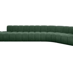Narożnik prawostronny modułowy Tilmo-L2 – 490x194x70 cm Zielony 758162 Narożnik prawostronny modułowy Tilmo-L2 – 490x194x70 cm Zielony 758162