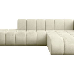 Narożnik prawostronny modułowy Zuvon-L1 – 296x177x70 cm Beżowy 758836