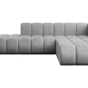 Narożnik prawostronny modułowy Zuvon-L1 – 296x177x70 cm Jasny szary 758322 Narożnik prawostronny modułowy Zuvon-L1 – 296x177x70 cm Jasny szary 758322