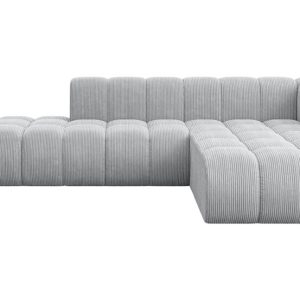 Narożnik prawostronny modułowy Zuvon-L1 – 296x177x70 cm Szary 758475 Narożnik prawostronny modułowy Zuvon-L1 – 296x177x70 cm Szary 758475