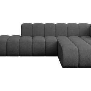 Narożnik prawostronny modułowy Zuvon-L1 – 296x177x70 cm Szary 758270 Narożnik prawostronny modułowy Zuvon-L1 – 296x177x70 cm Szary 758270
