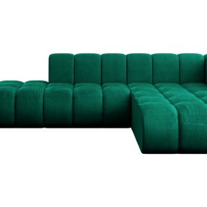 Narożnik prawostronny modułowy Zuvon-L1 – 296x177x70 cm Zielony 758832 Narożnik prawostronny modułowy Zuvon-L1 – 296x177x70 cm Zielony 758832