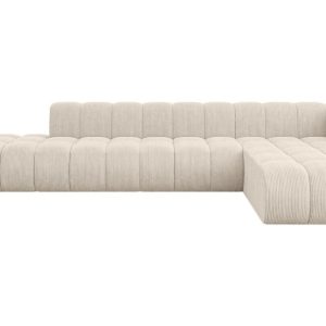 Narożnik prawostronny modułowy Zuvon-L2 – 387x177x70 cm Beżowy 758432 Narożnik prawostronny modułowy Zuvon-L2 – 387x177x70 cm Beżowy 758432