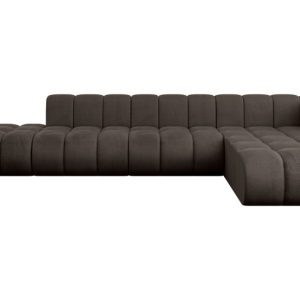 Narożnik prawostronny modułowy Zuvon-L2 – 387x177x70 cm Brązowy 758608 Narożnik prawostronny modułowy Zuvon-L2 – 387x177x70 cm Brązowy 758608