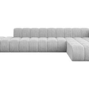 Narożnik prawostronny modułowy Zuvon-L2 – 387x177x70 cm Szary 758421 Narożnik prawostronny modułowy Zuvon-L2 – 387x177x70 cm Szary 758421