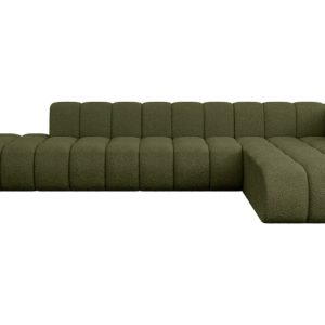 Narożnik prawostronny modułowy Zuvon-L2 – 387x177x70 cm Zielony 758154