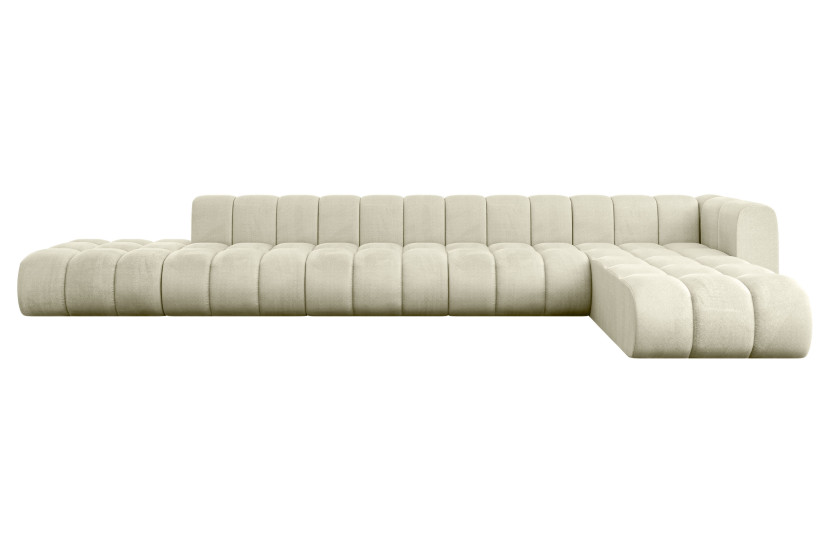 Narożnik prawostronny modułowy Zuvon-L3 - 478x177x70 cm Beżowy 758302