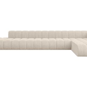 Narożnik prawostronny modułowy Zuvon-L3 – 478x177x70 cm Beżowy 758676
