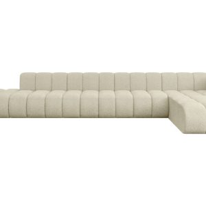 Narożnik prawostronny modułowy Zuvon-L3 – 478x177x70 cm Beżowy 758135