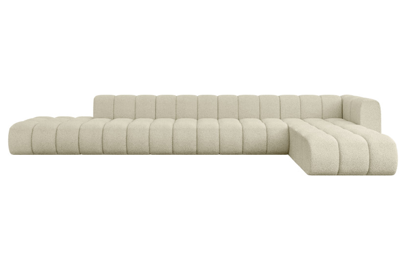 Narożnik prawostronny modułowy Zuvon-L3 - 478x177x70 cm Beżowy 758135