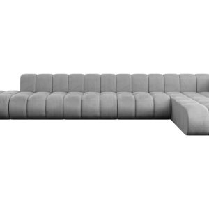 Narożnik prawostronny modułowy Zuvon-L3 – 478x177x70 cm Jasny szary 758448