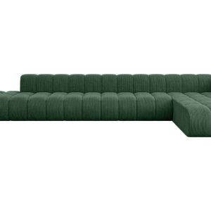 Narożnik prawostronny modułowy Zuvon-L3 – 478x177x70 cm Zielony 758445