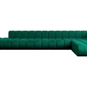 Narożnik prawostronny modułowy Zuvon-L3 – 478x177x70 cm Zielony 758190