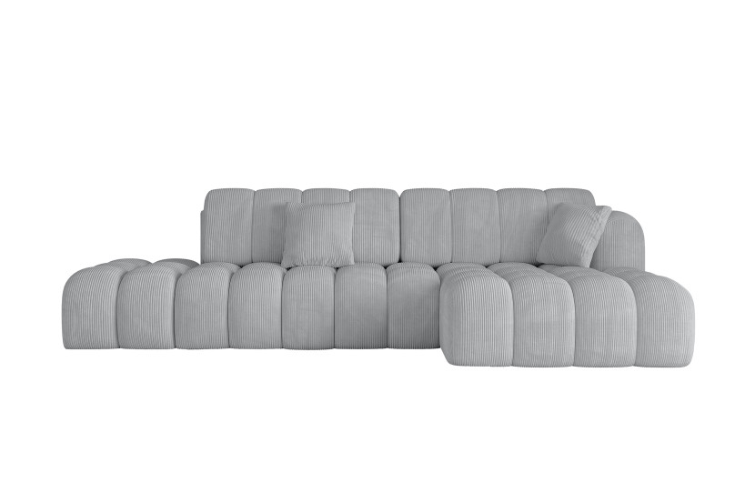 Narożnik PRAWY z funkcją spania OLEA-L2 321x164x75 Szary 1073458
