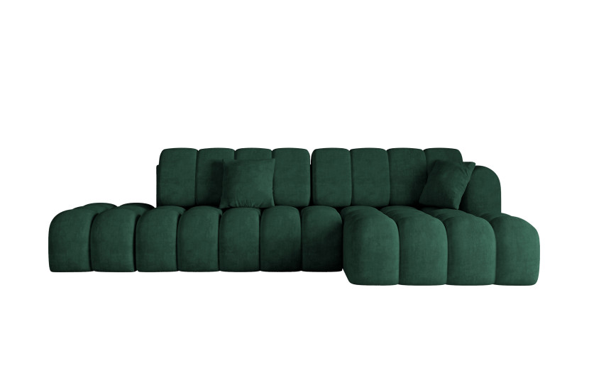 Narożnik PRAWY z funkcją spania OLEA-L2 321x164x75 Zielony 1073361