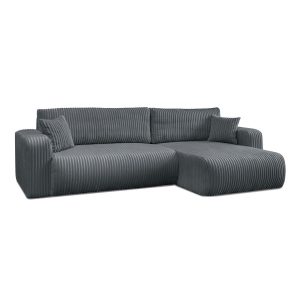 Narożnik PRESTIGE SOFT z funkcją spania i pojemnikiem na pościel, Tilia 85 827075