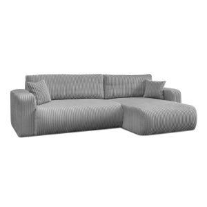 Narożnik PRESTIGE SOFT z funkcją spania i pojemnikiem na pościel, Tilia 86 827093