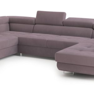 Narożnik RAGGIO z funkcją spania Fioletowy 782189 Narożnik RAGGIO z funkcją spania Fioletowy 782189