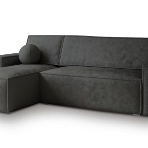 NAROŻNIK RAVELO M z funkcją spania Czarny 650068 NAROŻNIK RAVELO M z funkcją spania Czarny 650068
