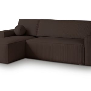 NAROŻNIK RAVELO P z funkcją spania Brązowy 650142 NAROŻNIK RAVELO P z funkcją spania Brązowy 650142