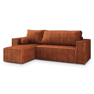 NAROŻNIK RAVELO T z funkcją spania Brązowy 650050 NAROŻNIK RAVELO T z funkcją spania Brązowy 650050