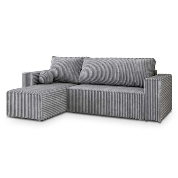 NAROŻNIK RAVELO T z funkcją spania Szary 650052
